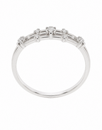 Asteria Emerald Cut Eternity Ring Delisa Jewelry