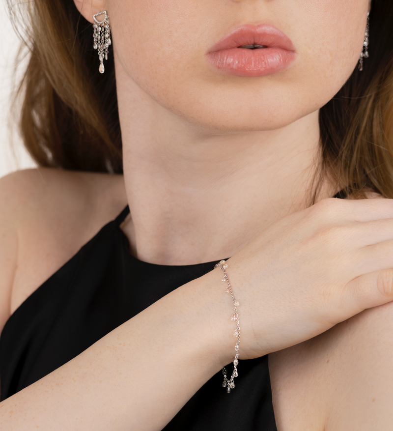 Delisa Diamond Cascade Bracelet